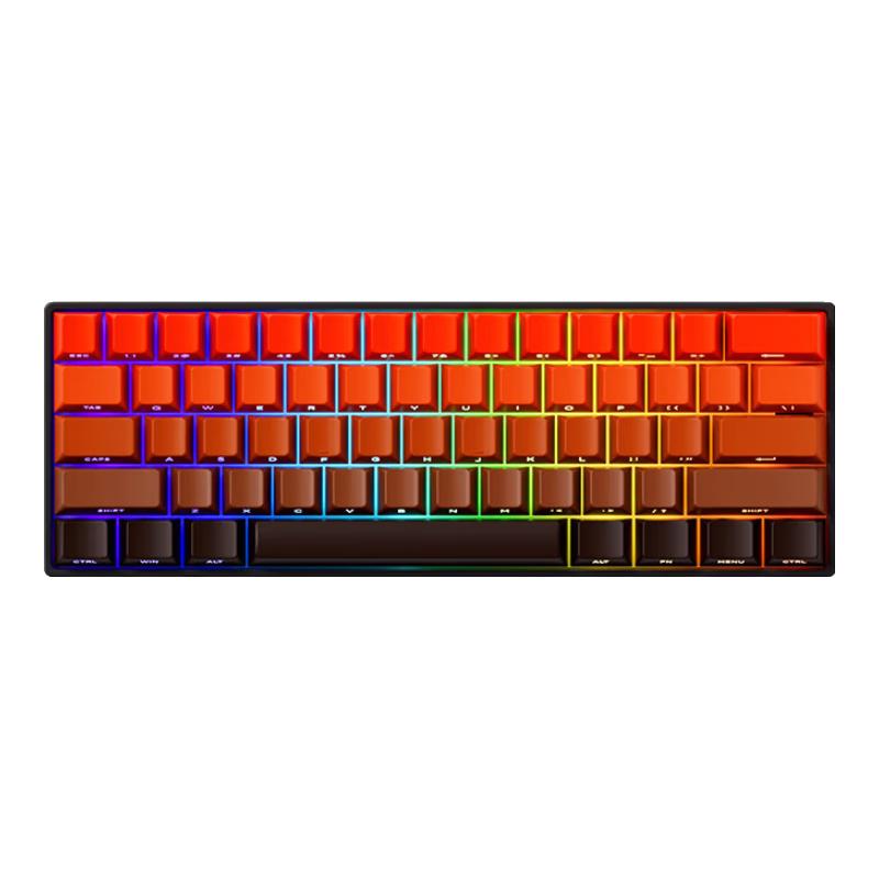 【FUN60 Pro】有线8K炫光磁轴-侧刻赤焰