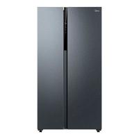 Midea 美的 BCD-549WKPZM(E) 风冷对开门式冰箱 549L 炫晶灰