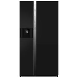 日立 R-SBS2100NC 风冷对开门冰箱 573L 水晶黑色