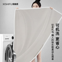 席师傅凉席冰丝席600D可机洗双人三件套灰色床笠款180*200【可机洗】