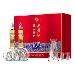 西凤酒 华山论剑西凤酒 凤香型白酒 45度 250mL 6瓶 华山论剑20年酒