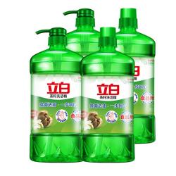 立白 天然茶籽洗洁精 家用 4KG 高效去油污 健康除菌