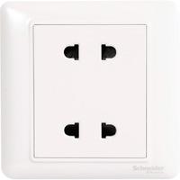 Schneider Electric 施耐德电气 Brillyn睿意系列 A3E426U2 86型插座 四孔 白色