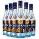 中秋送好礼：叙府 酒 蓝标大曲 浓香型白酒  52度 500mL 6瓶 整箱装（泡沫箱）