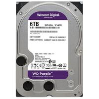 Western Digital 西部数据 紫盘系列 3.5英寸监控级硬盘 6TB 64MB(5400rpm、PMR)WD60EJRX
