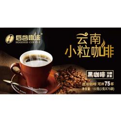 后谷咖啡 云南小粒咖啡 速溶黑咖啡 150g