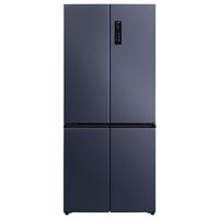 TCL 大无界系列 R456T9-UQ 风冷十字门冰箱 456L 烟墨蓝