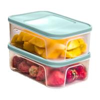 Citylong 禧天龙 CLECKH-048 保鲜盒 1.8L*2个 雾青