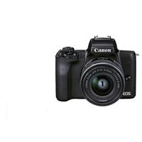 Canon 佳能 EOS M50 APS-C画幅 微单相机 黑色 EF-M 15-45mm F3.5 IS STM 变焦镜头 单头套机