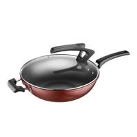 Midea 美的 CL32T1 炒锅(32cm、不粘、有涂层、铝合金、红色)