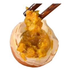 启鲜岛 麻酱鸡蛋卤蛋熟鸡蛋泡面搭档伴侣零食下午茶点心独立包装40g*20枚