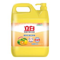 立白 除菌去油洗洁精 4.5kg 柠檬柑橘香