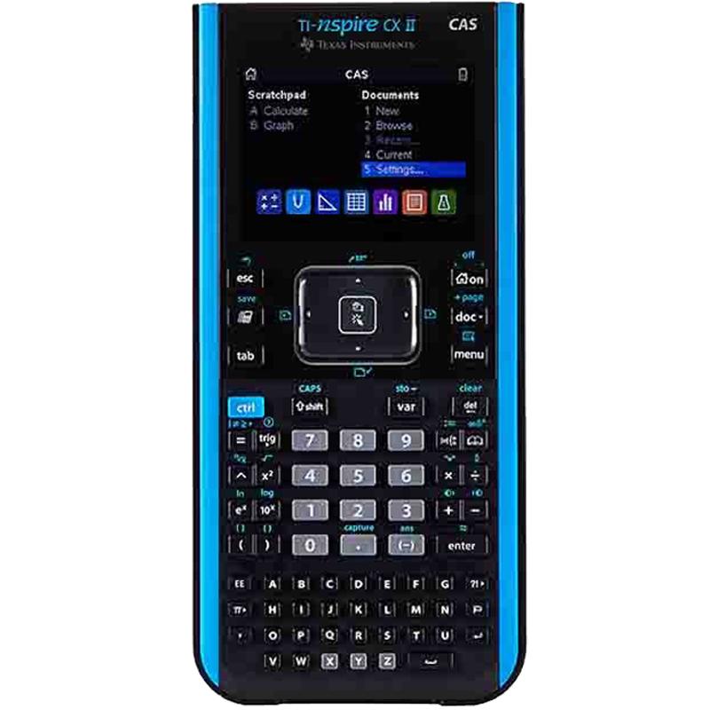 Texas Instruments 德州仪器 彩屏编程图形计算器 TI-Nspire CXCAS 黑蓝色