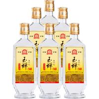 YUCHAN 玉蝉老酒 大曲 52%vol 浓香型白酒 500ml*6瓶 整箱装