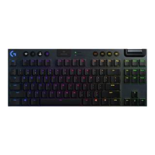logitech 罗技 G913 TKL 87键 2.4G蓝牙 Lightspeed 双模无线机械键盘 黑色 GL T轴 RGB