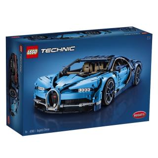 亲子时光：乐高 Technic 科技机械组系列 7岁+ 拼插积木儿童玩具生日礼物 布加迪 42083