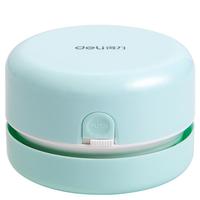 deli 得力 18880 桌面吸尘器 浅绿 干电池款