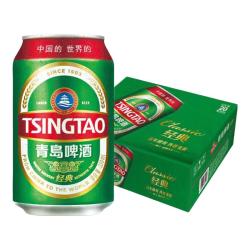 青岛啤酒 清爽系列 330ml*24听