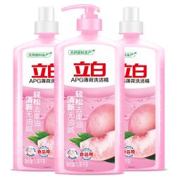 立白 白桃APG洗洁精 1kg*3瓶