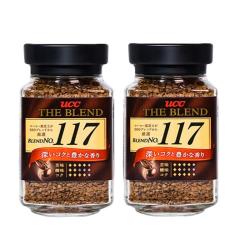 UCC 117 速溶咖啡粉冻干黑咖啡 90g*2瓶
