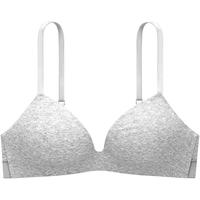 维多利亚的秘密 PINK「心动杯」小胸显大舒适无痕聚拢外扩文胸胸罩内衣女士 2QL2灰色 11244766 S (70C/75A/75B)