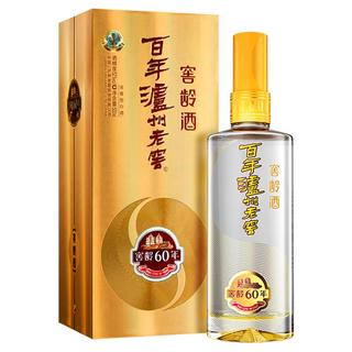 泸州老窖 窖龄酒 窖龄60年 52%vol 浓香型白酒 500ml 单瓶装