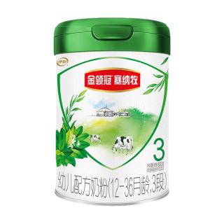 金领冠 伊利金领冠塞纳牧3段12-36个月幼儿有机牛奶粉800g*6罐