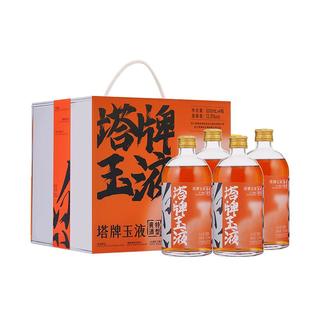 塔牌 玉液 半甜型 绍兴黄酒 500ml*4瓶 冰爽黄酒 礼盒装
