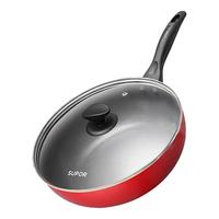SUPOR 苏泊尔 炫彩易洁不粘煎锅家用平底锅28cm明火电磁炉通用 VJ28RP03