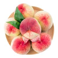阳山水蜜桃 无锡阳山水蜜桃 时令水果桃子 礼盒 一级果4-5两8个礼盒净重3.2斤多