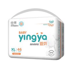 婴芽 拉拉裤XL码2包92片婴儿超薄干爽尿不湿透气尿裤