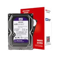 Western Digital 西部数据 紫盘系列 3.5英寸监控级硬盘 1TB 64MB (PMR、5400rpm、64MB) WD10PURX