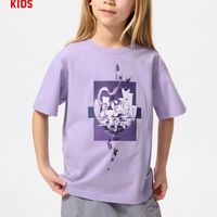 优衣库 UNIQLO 童装女童UT POP MART印花短袖T恤泡泡玛特景中径474764