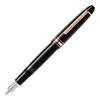 MONTBLANC 万宝龙 钢笔 大班系列 146/112669 黑杆玫瑰金夹 F尖 单支装