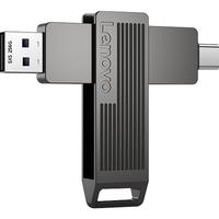 Lenovo 联想 SX5 Pro USB3.2 固态U盘 灰色 256GB Type-C/USB-A双口