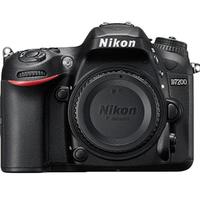 Nikon 尼康 D7200 APS-C画幅 数码单反相机 黑色 单机身