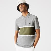 限尺码：LACOSTE 法国拉科斯特 LACOSTE男装经典潮搭休闲Polo衫时尚拼色简约透气男短袖