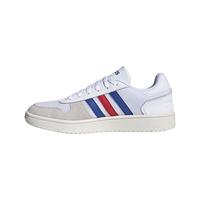 adidas NEO Hoops 2.0 男子休闲运动鞋 FW8250 白/米色/蓝/红 40