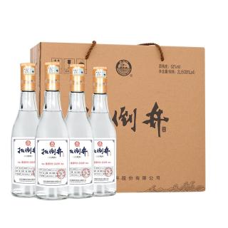 PLUS会员、今日必买：扳倒井 一号样酒 52%vol 浓香型白酒 500ml*4瓶 手提礼盒装
