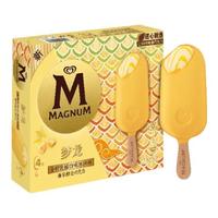 MAGNUM 梦龙 和路雪 小金龙金柠乳酪口味冰淇淋 65g*4支 雪糕