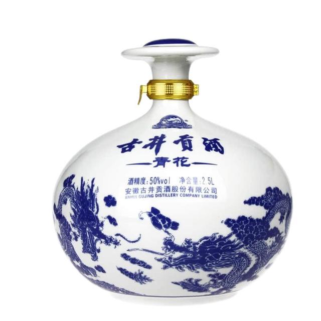 古井贡酒 青花大坛 50%vol 浓香型白酒 2500ml 坛装