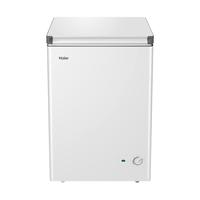 海尔 一级能效 小型冷柜  白色 100L