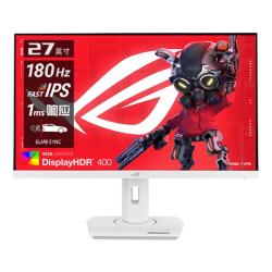 华硕 ROG 绝杀27 XG27ACS-W 27英寸电竞显示器 144Hz显示器2k 180Hz IPS1ms响应 2K220Hz绝杀27