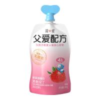 简爱 父爱配方 儿童酸奶4%蔗糖果蔬100g*6低温酸奶