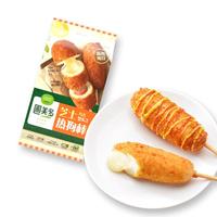 圃美多意大利面微波即食意粉方便速食家庭早餐方便面 芝士热狗棒240g 3支装