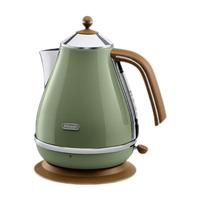 De'Longhi 德龙 Icona Vintage系列 KBO2001.GR 保温电水壶 1.7L 橄榄绿