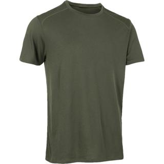 DECATHLON 迪卡侬 运动短袖T恤速干衣男轻盈透气有氧健身运动T恤男4165327绿色 L
