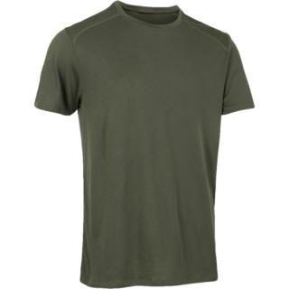 DECATHLON 迪卡侬 运动短袖T恤速干衣男轻盈透气有氧健身运动T恤男4165327绿色 L