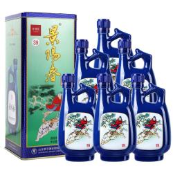 景芝 39度500ml景阳春小老虎浓香低度山东整箱6瓶新老包装随机发
