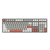  ikbc 电竞 机械键盘  无背光 深空灰 红轴